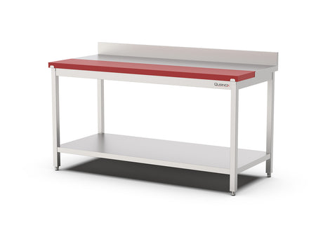 Polyethylene Werktafel Met Rvs Blad