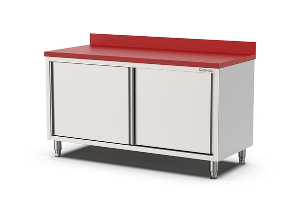 Polyethylene Werkbank met schuifdeuren