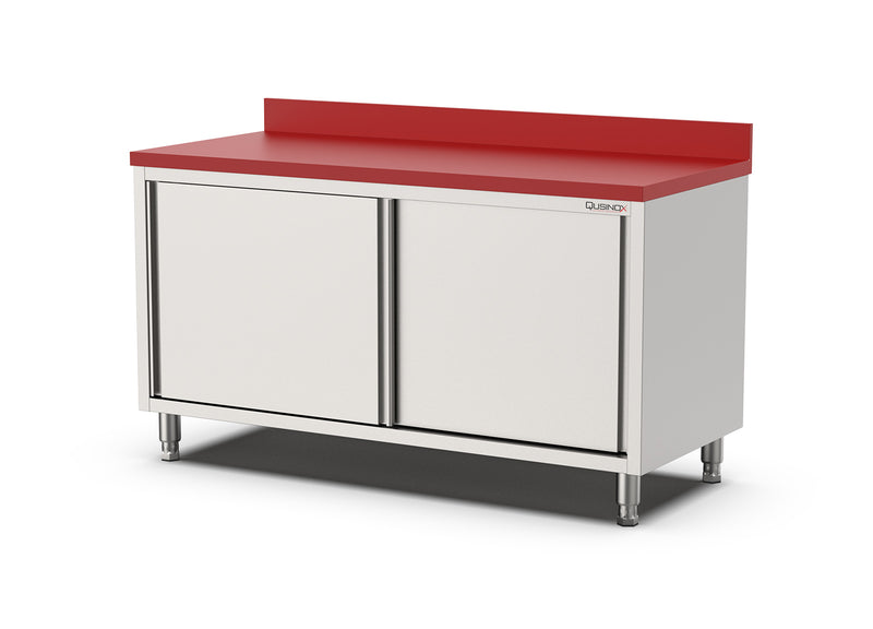 Polyethylene Werkbank met schuifdeuren