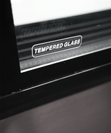 Koelvitrine | 270L | Zwart/RVS | +2°C/+8°C | 3 Schappen | 915x675x1210(h)mm