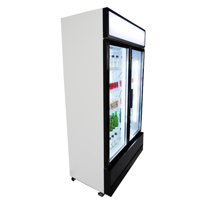 Glasdeur Koelkast Wit | 740L | 2 Glasdeuren | +1°C/+10°C | Geforceerd | 1120x610x1973(h)mm
