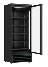 Glasdeur Koelkast Zwart | 600L | 1 Deuren | 0°C/+10°C | Geforceerd | 750x710x1997(h)mm