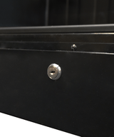 Drankenkoeling | 400L | Zwart | +2°C/+10°C | Statisch | Wielen | 650x595x1795(h)mm