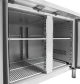 Koelwerkbank | Energy Line | 2 Deuren | +2°C/+8°C | Geforceerd | 1360x700x860(h)mm