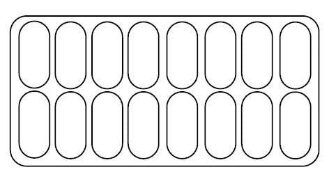 Schepijsvitrine | MILLENIUM | 870L | 16x 5L | -14°C/-16°C | Geforceerd | 1496x1054x1356(h)mm