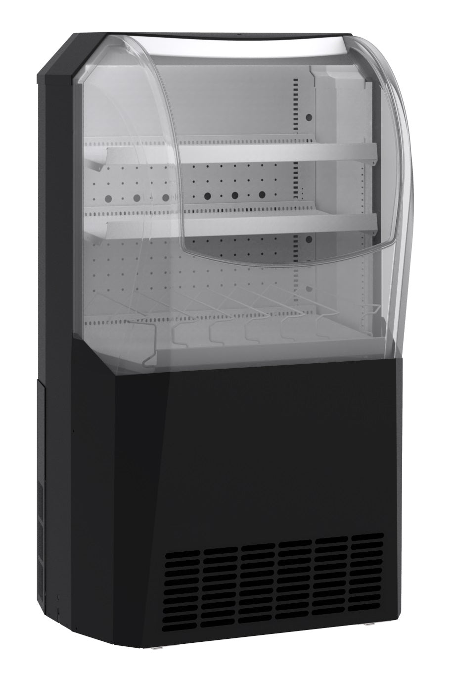 Wandkoeling | Zwart | 210L | 3 Niveaus | +2°C/+15°C | Geforceerd | 655x570x1132(h)mm