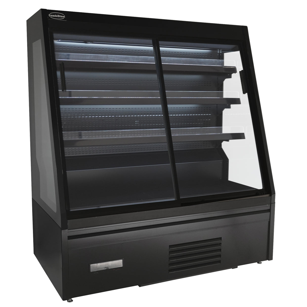 Wandkoeling Maikel | Zwart | -1°C/+5°C | Geforceerd | Schuifdeuren | Wielen | 1310x740x1500(h)mm
