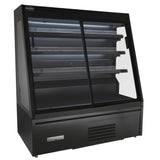 Wandkoeling Maikel | Zwart | -1°C/+5°C | Geforceerd | Schuifdeuren | Wielen | 1310x740x1500(h)mm