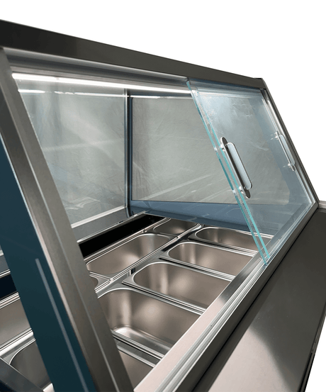 Schepijsvitrine PHUKET | 285L | 9x 5L | -16°C/-18°C | Geforceerd | 1260x880x1300(h)mm