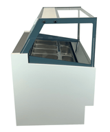 Schepijsvitrine KOMODO | 189L | 6x 5L | -16°C/-18°C | Geforceerd | 910x880x1300(h)mm