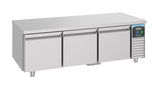 Koelwerkbank PRO LINE | Laag Model | 280L | 3 Laden | -2°C/+8°C | Geforceerd | 1600x700x600(h)mm