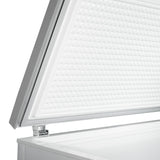 Vrieskist 302L | -18°C | wit/rvs | Deksel | 1116x644x845(h)mm