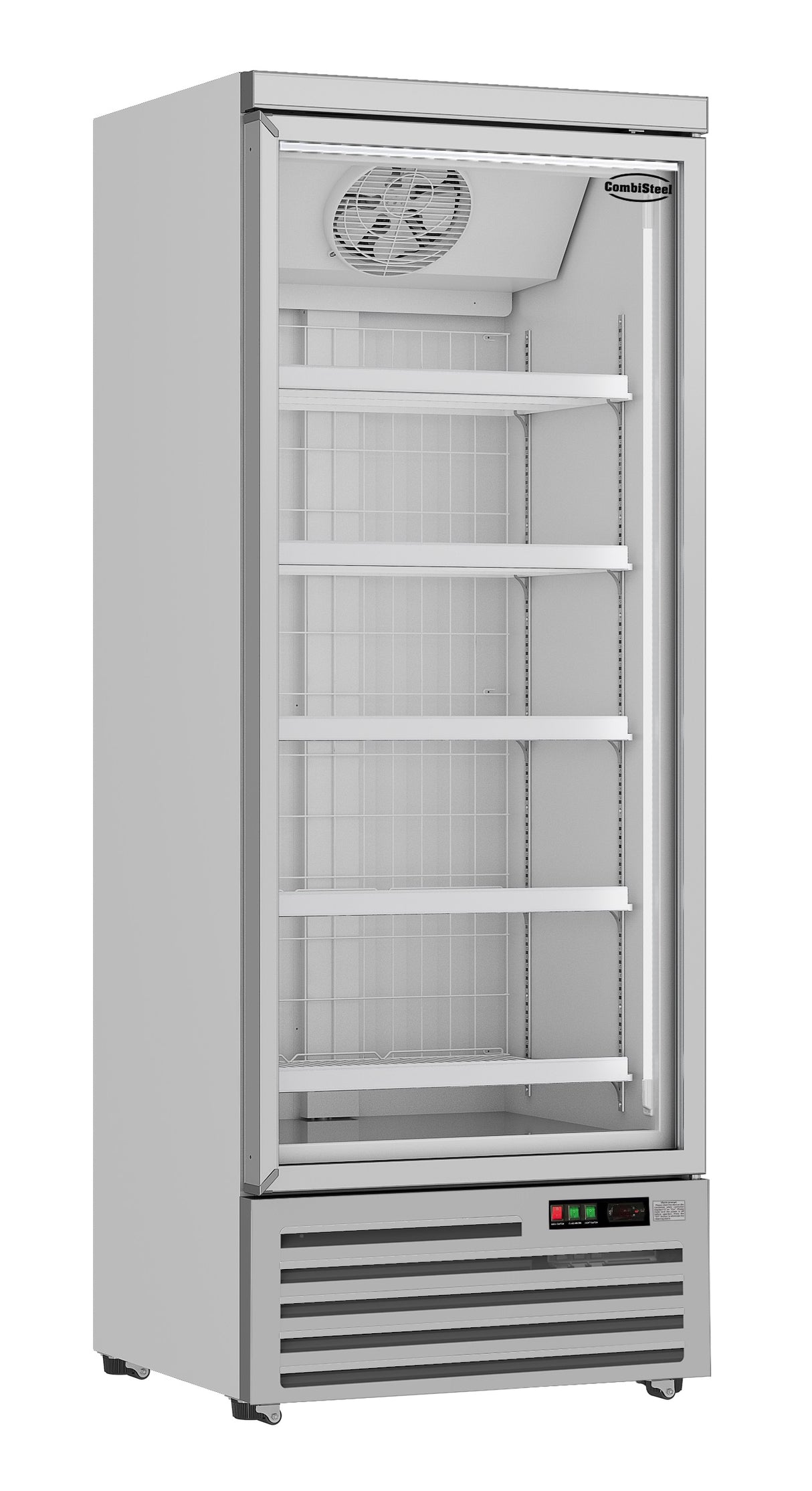 Glasdeur Vrieskast | 600L | Wit | -18°C/-22°C | Geforceerd | 750x710x1997(h)mm