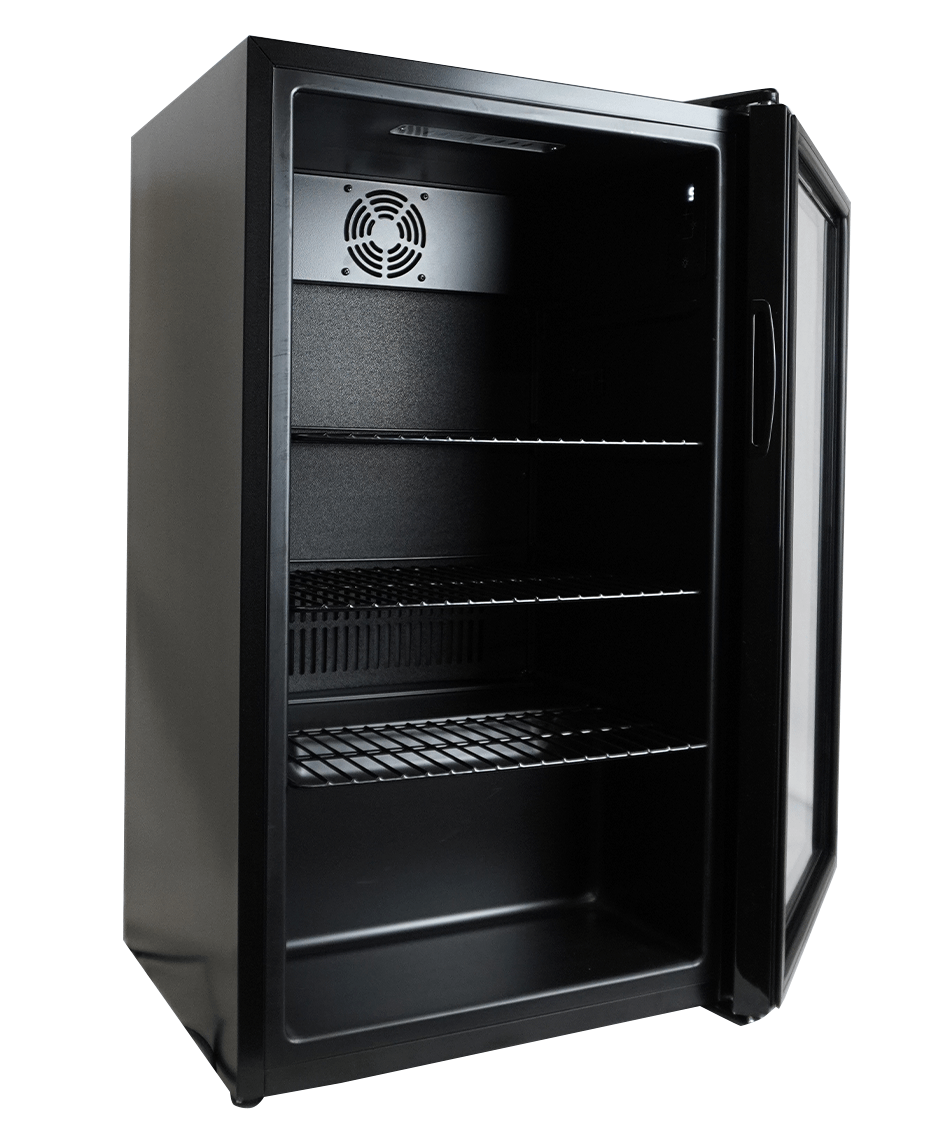 Drakenkoeling | Zwart | 80L | +3°C/+10°C | Statisch | 474x440x840(h)mm