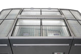 Supermarkt Vrieskist | Kop-Element | 630L | Grijs | -18°C/-22°C | Statisch | Schuifdeksels | 1850x850x795(h)mm