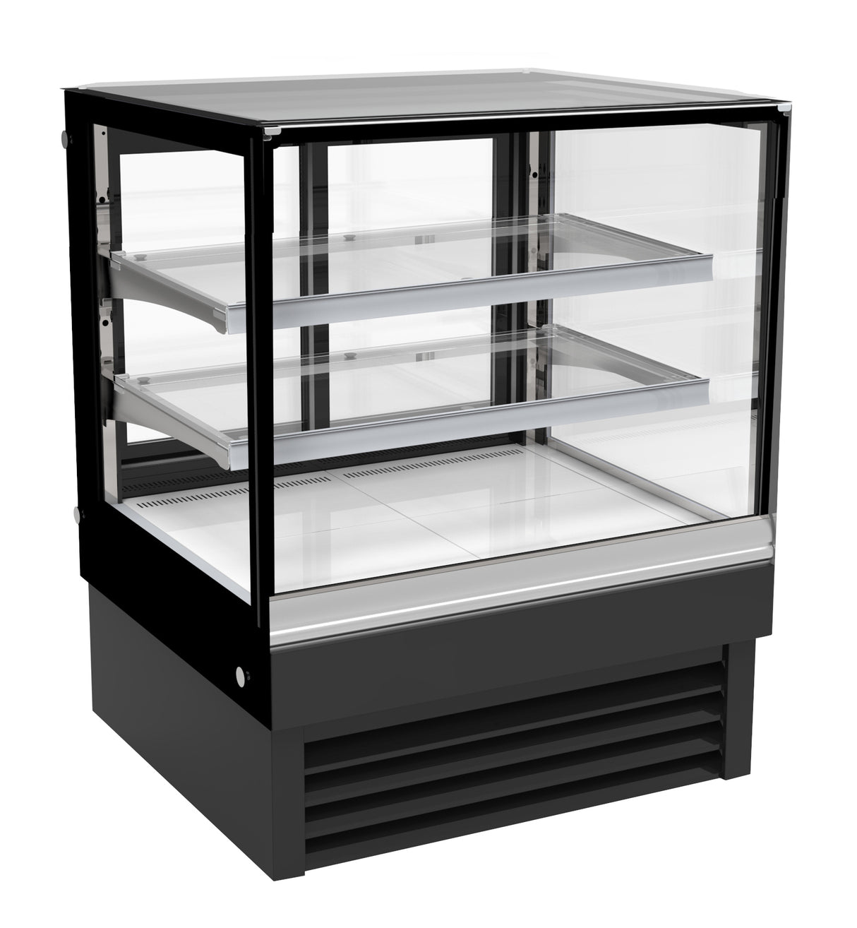 Koelvitrine | 190L | Zwart | +2°C/+8°C | 3 Niveaus | 900x680x1200(h)mm