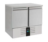Koelwerkbank | ENERGY LINE | 257L | 2 Deuren | +2°C/+8°C | Geforceerd | 900x700x870(h)mm