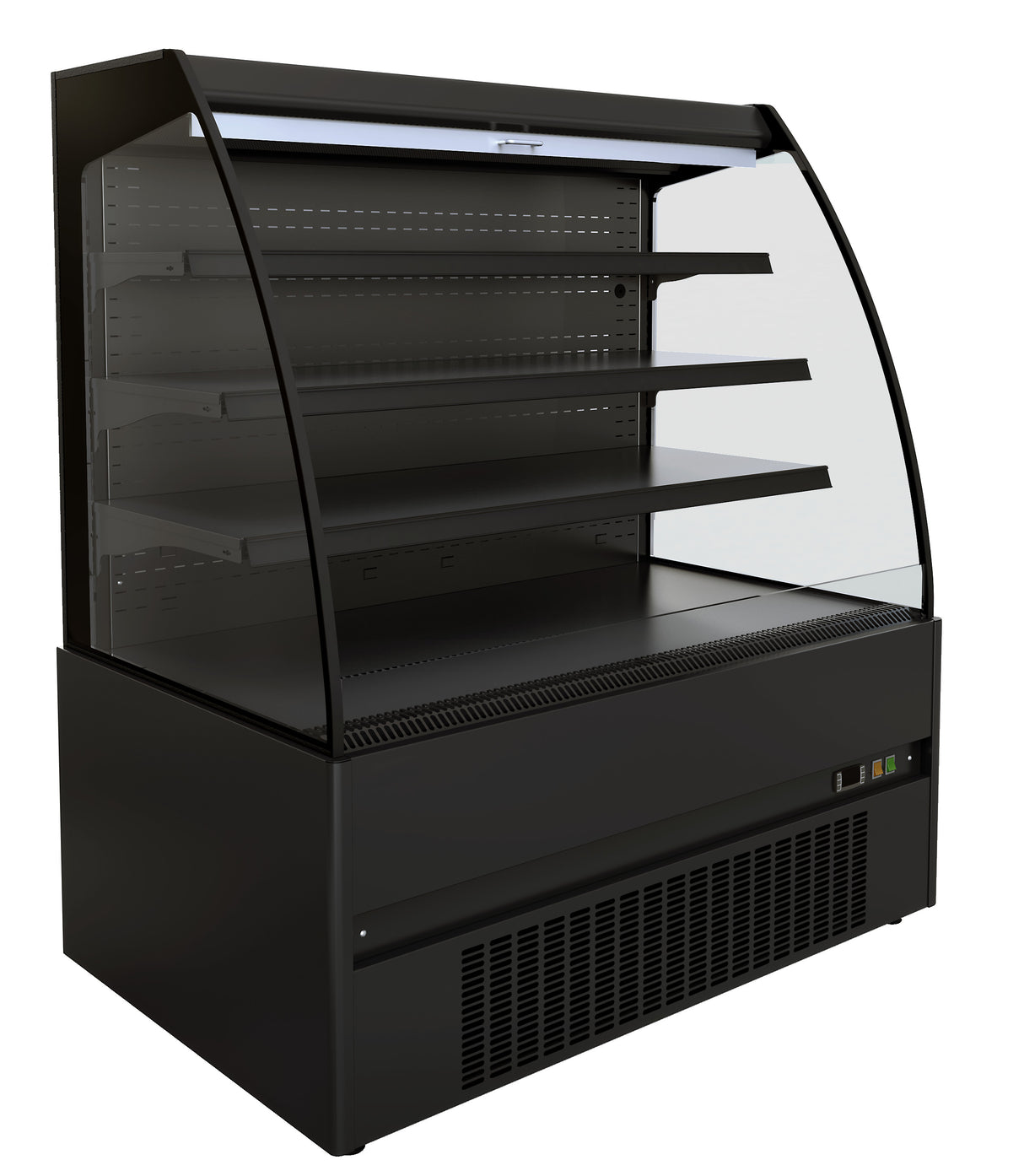Wandkoeling Noah | Zwart | 3 schappen | +2°C/+4°C | Geforceerd | 1935x665x1500(h)mm