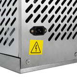 Gebaksvitrine | 150L | RVS | +3°C/+8°C | 2 Schappen | 1110x510x550(h)mm