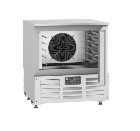 Blastchiller PRO LINE | 5 Niveaus (1/1 GN) | Max. 20kg (Koelen) / 15kg (Vriezen) | 1.2kW (230V) | 800x750x850(h)mm
