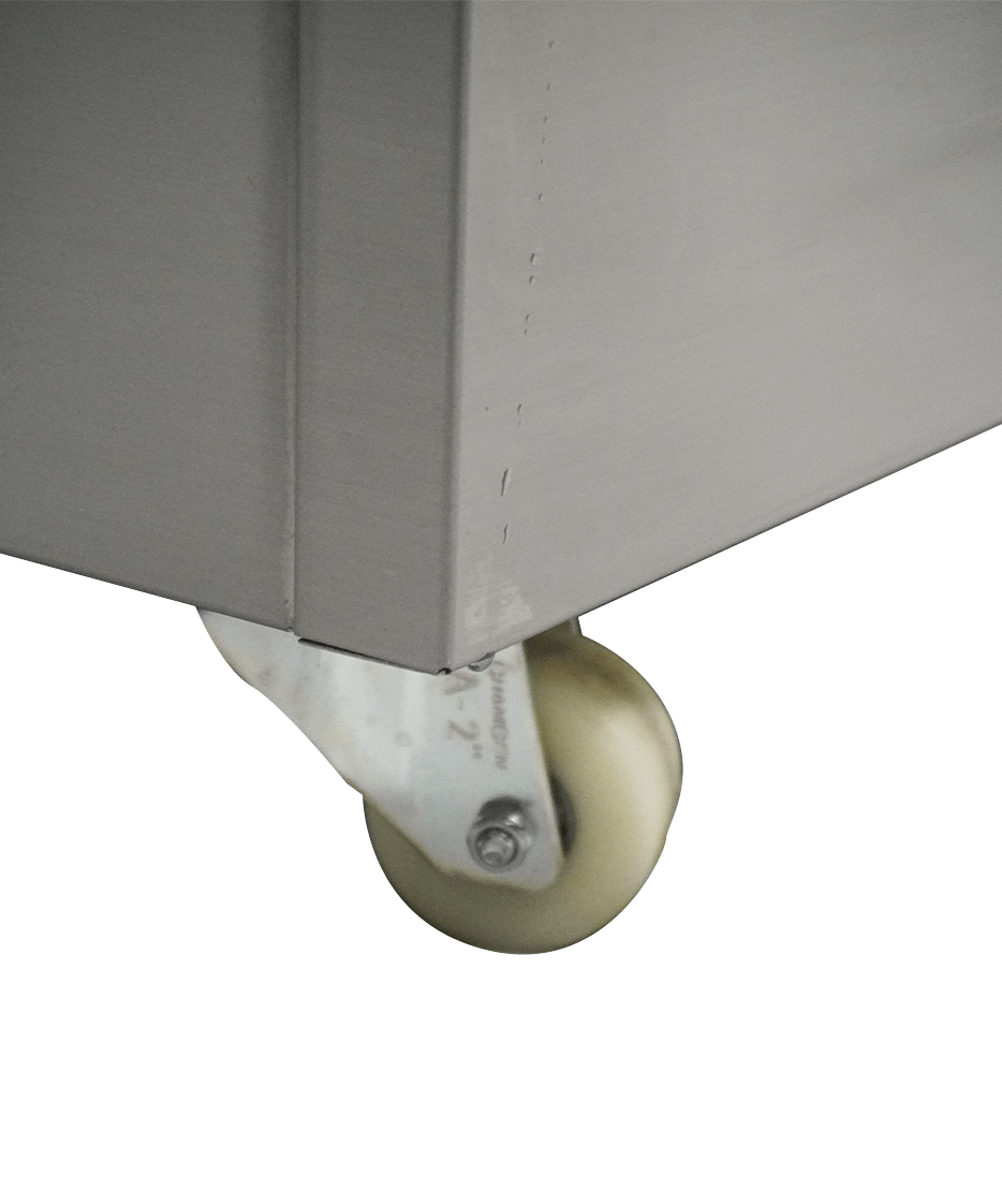 Koelvitrine | 270L | Zwart/RVS | +2°C/+8°C | 3 Schappen | 915x675x1210(h)mm