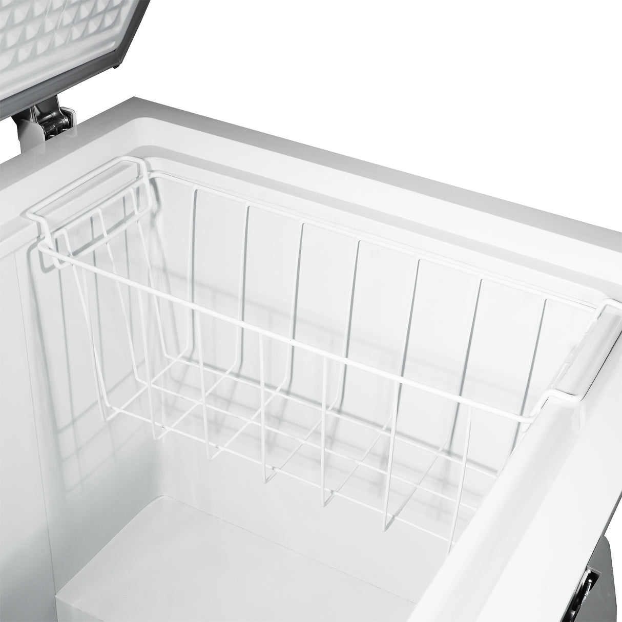 Vrieskist 302L | -18°C | wit/rvs | Deksel | 1116x644x845(h)mm