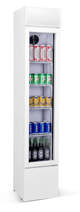 Drankenkoeling Wit | Smal Model | 105L | +2°C/+10°C | Statisch met Ventilator | 360x422x1880(h)mm