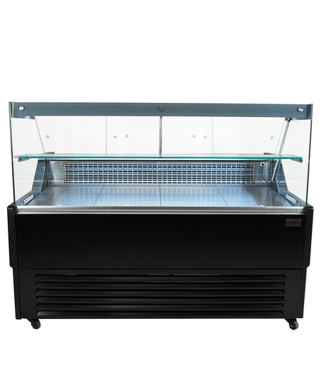 Koelvitrine Wesley 1.3 | 0/+7ºC | Ruit rechthoekig | (H)1230x(B)1340x(D)902mm