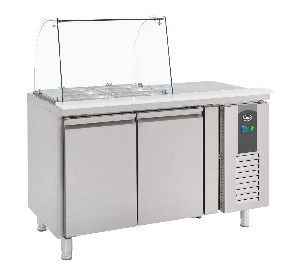 Gekoeld saladette | 2x 1/1 GN | +2°C/+8°C | Geforceerd | 1360x700x850(h)mm