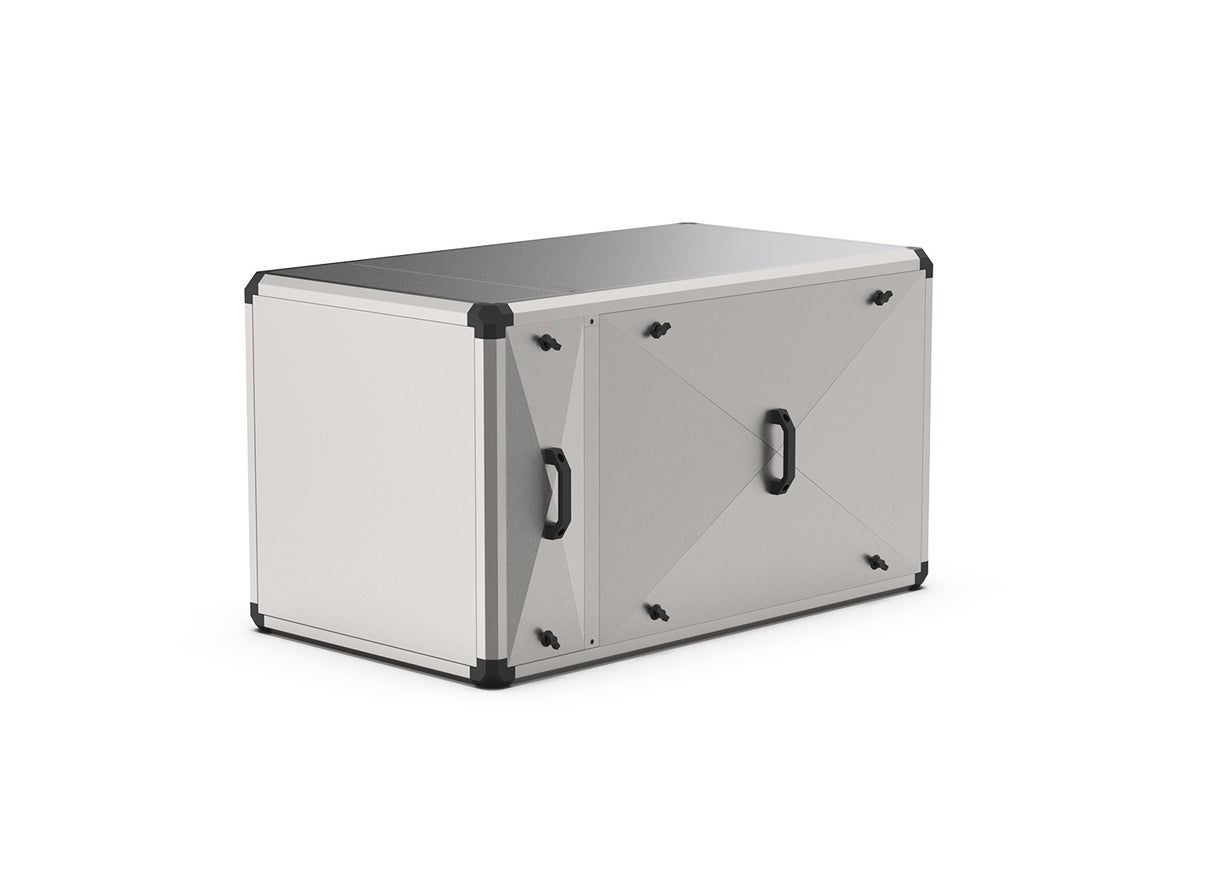 Geurfilterkast Compact | 3250 m3/h | 230v | 10 carbon filters met voorfilters