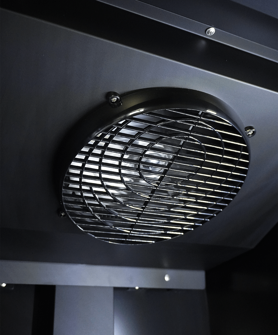 Glasdeur Koelkast | 500L | Zwart | 0°C/+10°C | Geforceerd | 620x705x2050(h)mm