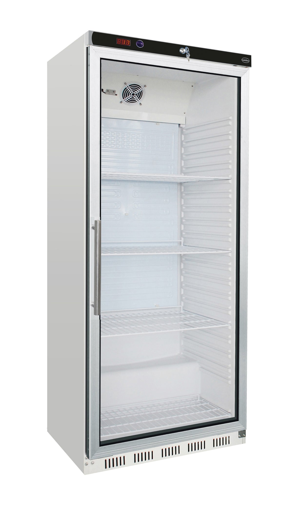 Glasdeur Koelkast Wit | 570L | 1 Glasdeur | +2°C/+8°C | Statisch met ventilator | 777x695x1895(h)mm