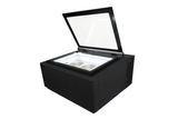 Schepijsvitrine | Zwart | 3x 5L | -16°C/-18°C | Statisch | 670x750x375(h)mm