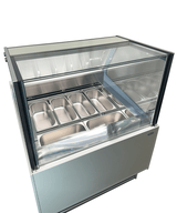 Schepijsvitrine KOMODO | 189L | 6x 5L | -16°C/-18°C | Geforceerd | 910x880x1300(h)mm