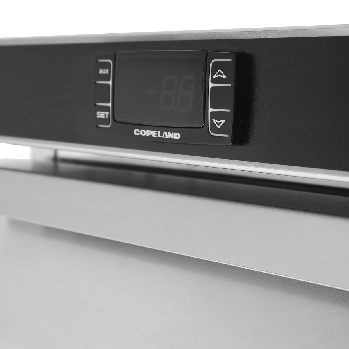 Koelkast | Energiezuinig | 101L | RVS | +2°C/+8°C | Geforceerd | 3 Laden | 600x605x810(h)mm