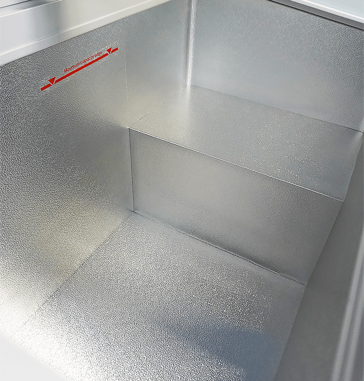 Koel - Vrieskist | LOTTE | 336L | Wit | -18°C/-25°C of 0°C/+10°C | Statisch | Schuifdeksels | 1034x653x900(h)mm
