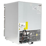 Koelkast | Energiezuinig | 101L | RVS | +2°C/+8°C | Geforceerd | 3 Laden | 600x605x810(h)mm