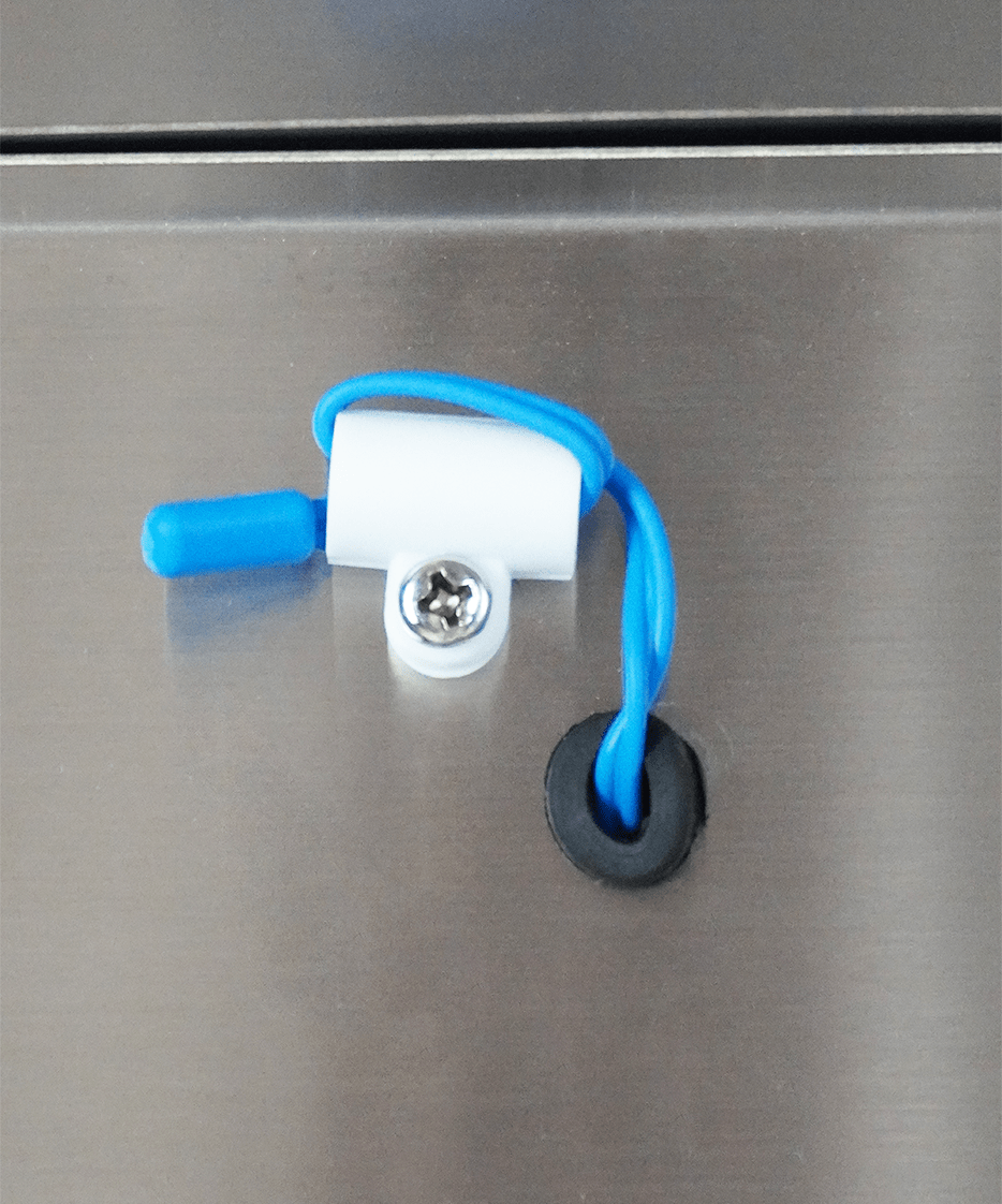 Blastchiller | 7 Niveaus (EN/GN) | Max. 40kg (Koelen) / 28kg (Vriezen) | 0.98kW (230V) | 800x800x1515(h)mm