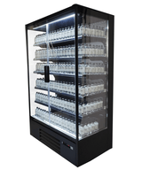 Wandkoeling Marco | Zwart | Draaideuren| 1292L | -1°C/+5°C | Geforceerd | 5 Etages | 1310x740x2010(h)mm