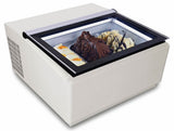 Schepijsvitrine | Wit | 3x 5L | -16°C/-18°C | Statisch | 670x750x375(h)mm
