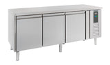 Bakkers-koelwerkbank | 635L | 3 Deuren | +2°C/+8°C | Geforceerd | 2020x800x860(h)mm