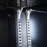 Glasdeuren Koelkast Zwart | 758L | 0°C/+10°C | Geforceerd | 1100x600x1980(h)mm