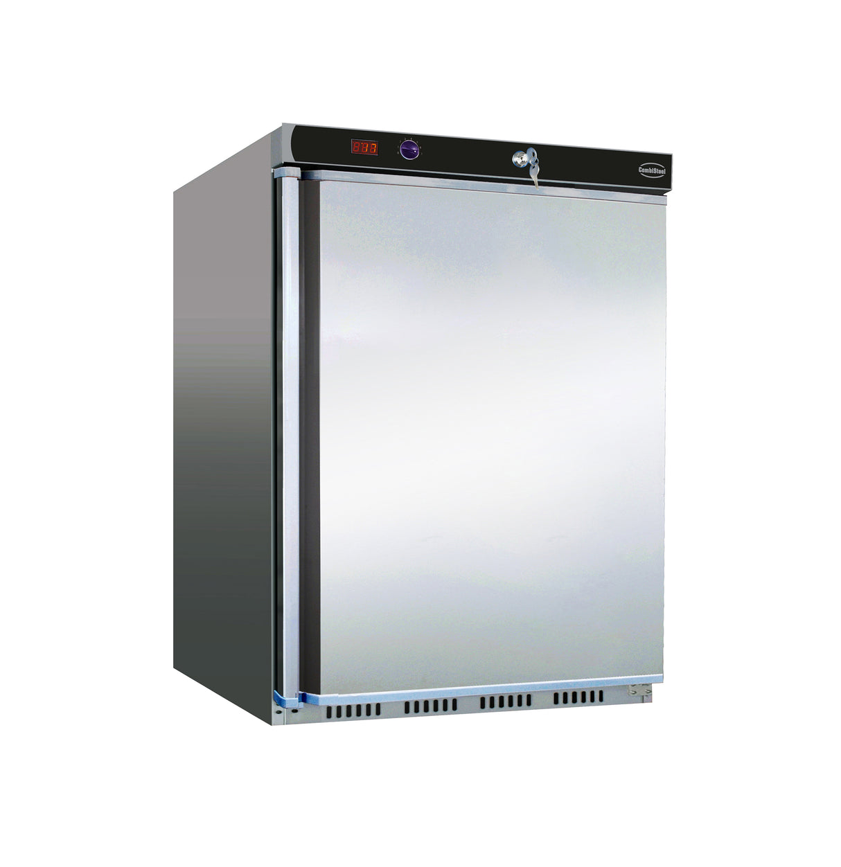 Koelkast | Energiezuinig | RVS | 130L | +2°C/+8°C | Statisch + Ventilator | 600x585x855(h)mm