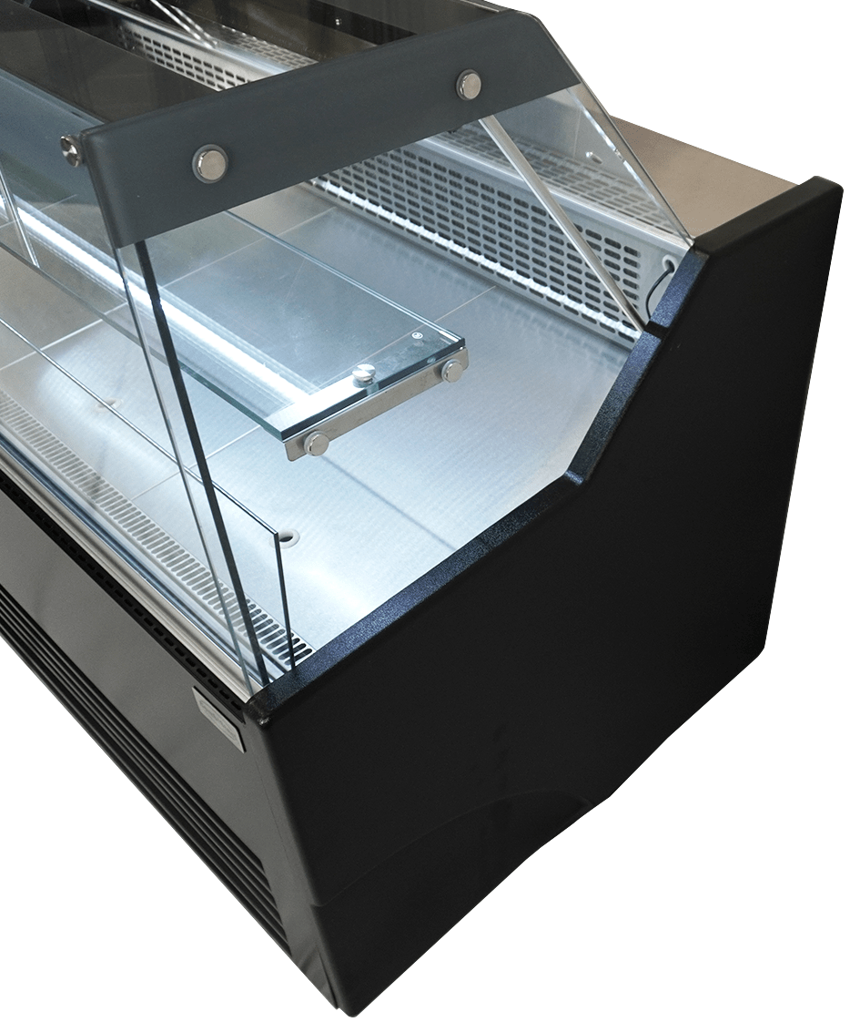 Koeltoonbank | WESLEY | 0°C/+7°C | Geforceerd met gekoelde Reserve | 2590x902x1230(h)mm