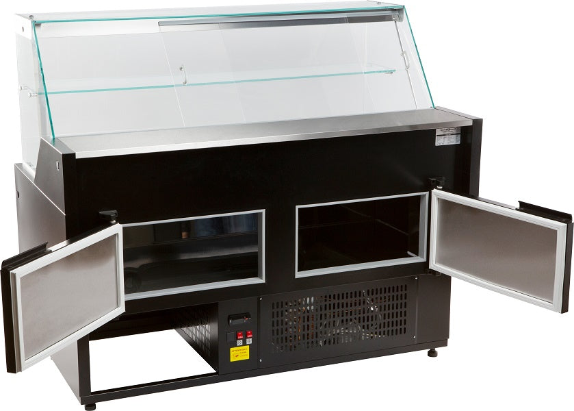 Koeltoonbank | OSCAR | Kantelruit | +1°C/+10°C | Statisch | 1959x815x1280(h)mm