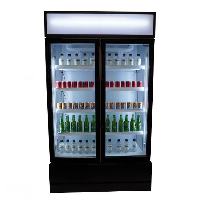 Glasdeur Koelkast Wit | 740L | 2 Glasdeuren | +1°C/+10°C | Geforceerd | 1120x610x1973(h)mm
