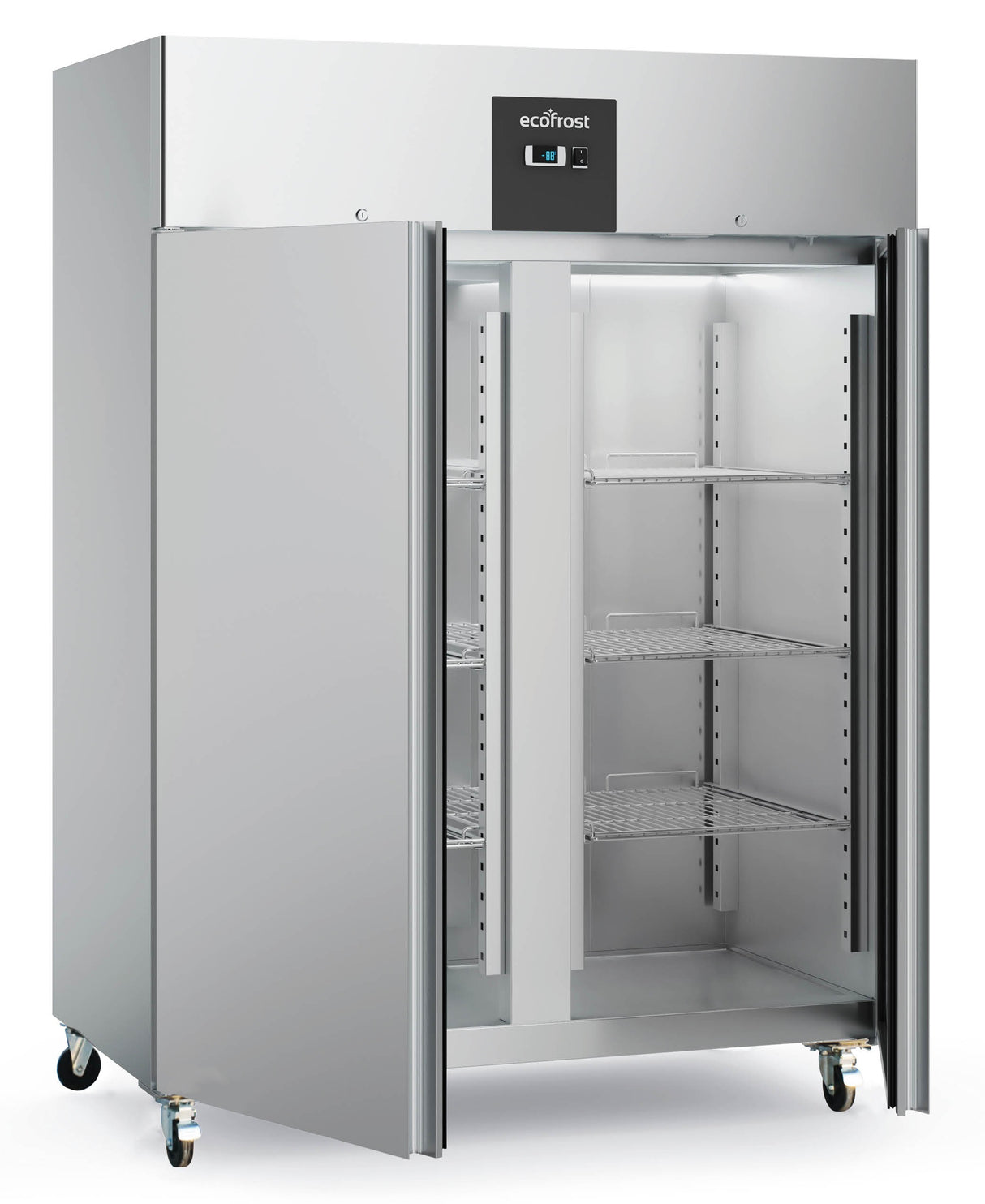 RVS Vrieskast | 1300L | -18°C/-22°C | Geforceerd | 1480×830×2010(h)mm