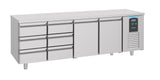 Koelwerkbank | Energy Line | 632L | 2 deuren 6 laden | -2°C/+8°C | Geforceerd | 2330x700x850(h)mm