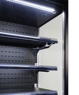 Wandkoeling Marco | Zwart | Draaideuren | 2585L | 5 schappen | -1°C/+5°C | Geforceerd | 2560x740x2010(h)mm