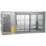 Gebaksvitrine | 150L | RVS | +3°C/+8°C | 2 Schappen | 1110x510x550(h)mm